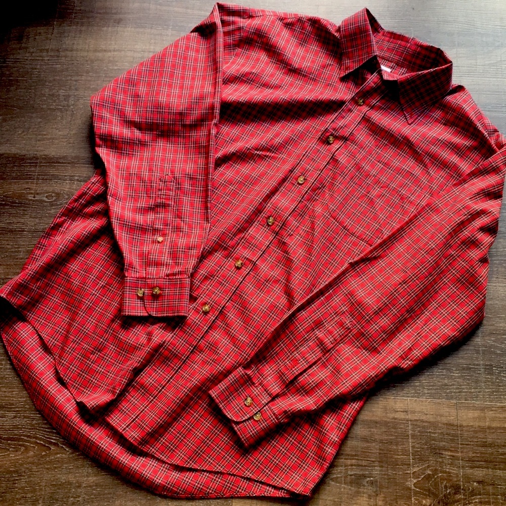 Brooks Brothers Plaid Button Down